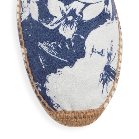 NWT Saint Laurent Hibiscus Print espadrilles - Picture 3 of 14
